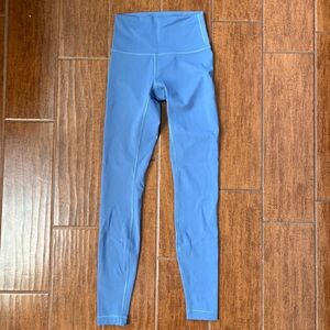 Lululemon Wunder Train High-Rise Tight Leggings Pool Party